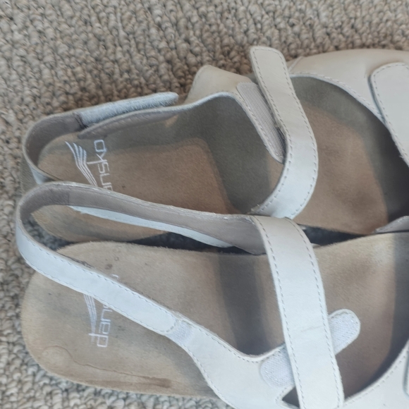 White Dansko Sandals Size 39 - Picture 2 of 5